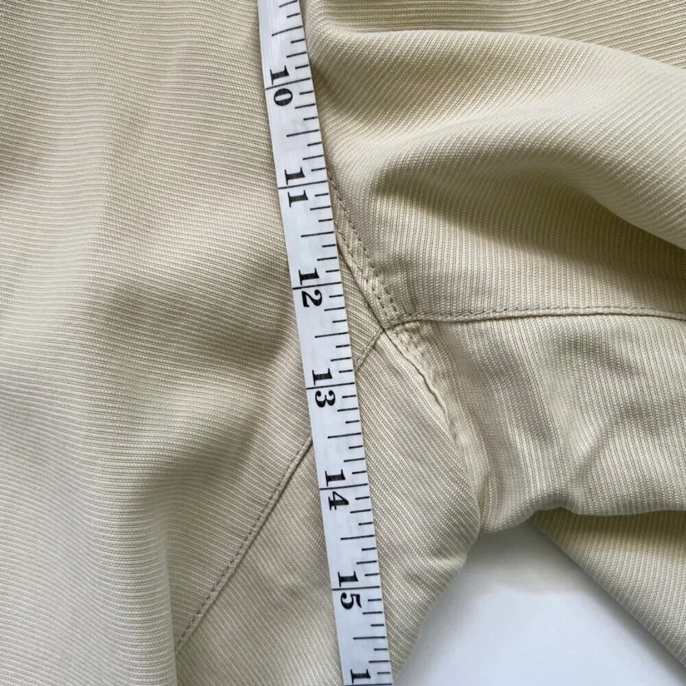 Tommy Bahama Shorts Paradise Nation Men's Size 35 Khaki Flat Front 10-Inch
